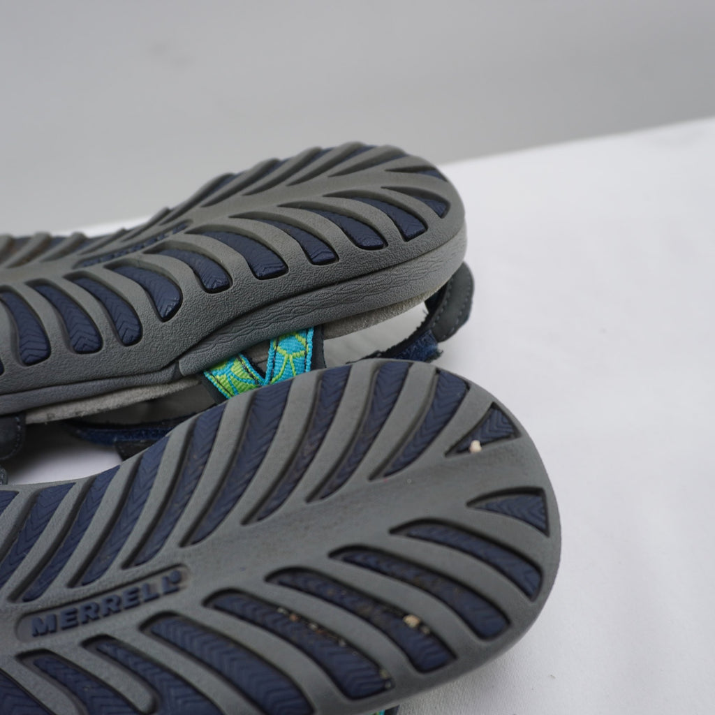 Sandalias Merrell para Mujer Usadas - Azul Marino, Talla 37