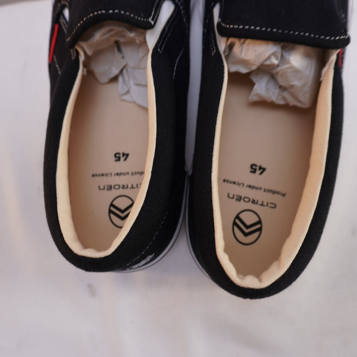Zapatillas Citroën para Hombre Usadas - Negros, Talla 45