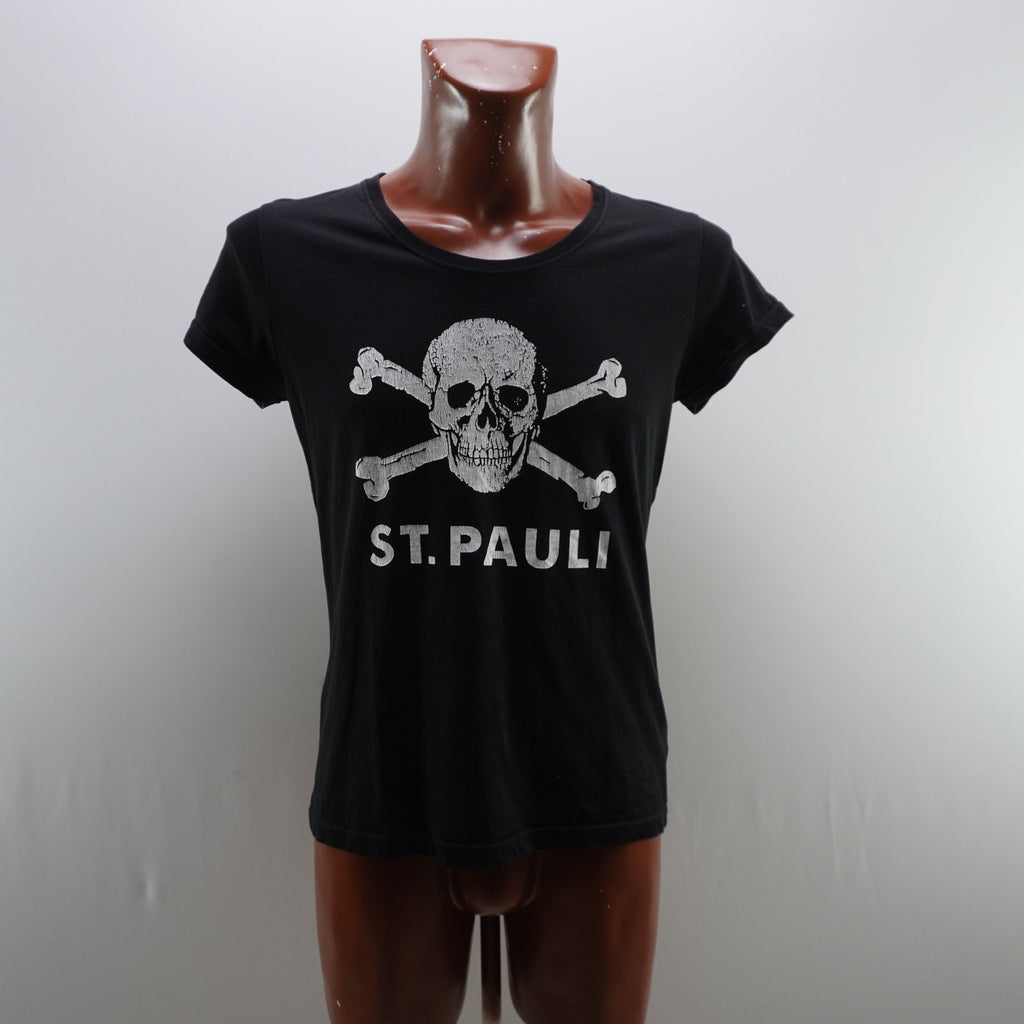 Camiseta St. Pauli para Hombre Usada - Negra, M