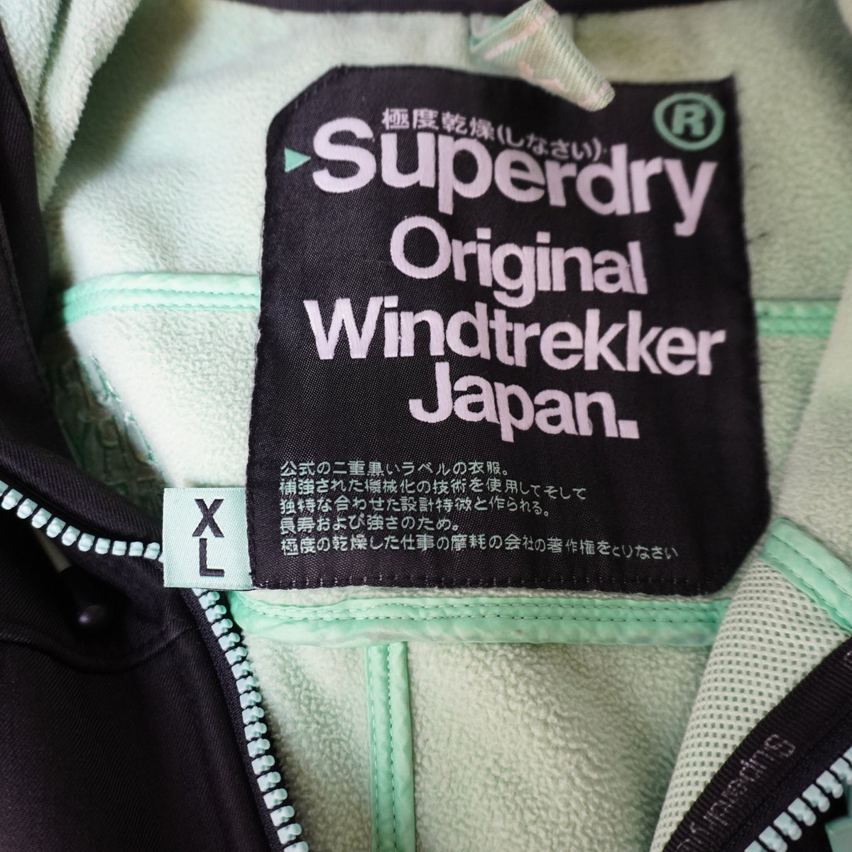 Chaqueta Deportiva Superdry para Mujer Usada - Negra, XXL