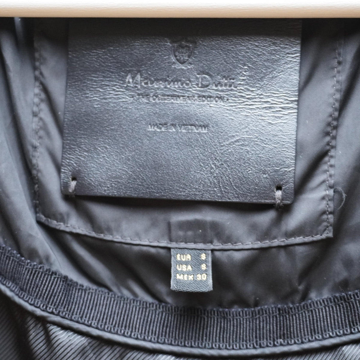Parka Massimo Dutti para Mujer Usada - Negra, Pequeño (S)