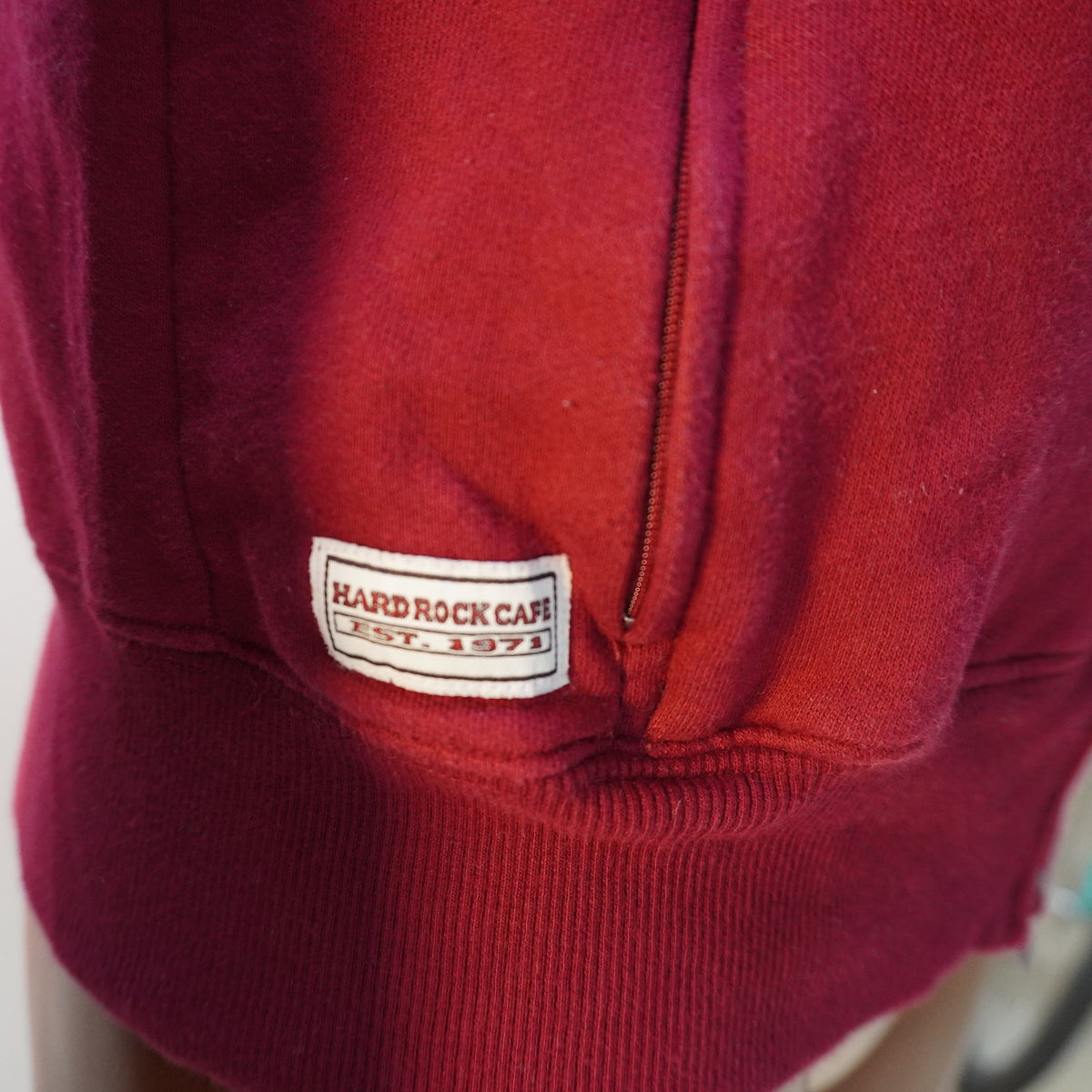 Sudadera con Capucha Erick para Mujer Usada - Roja, XL