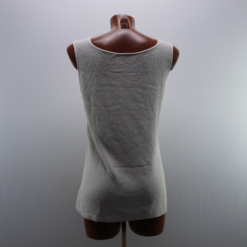 Camiseta de Manga Corta Armani para Mujer Usada - Beige, L