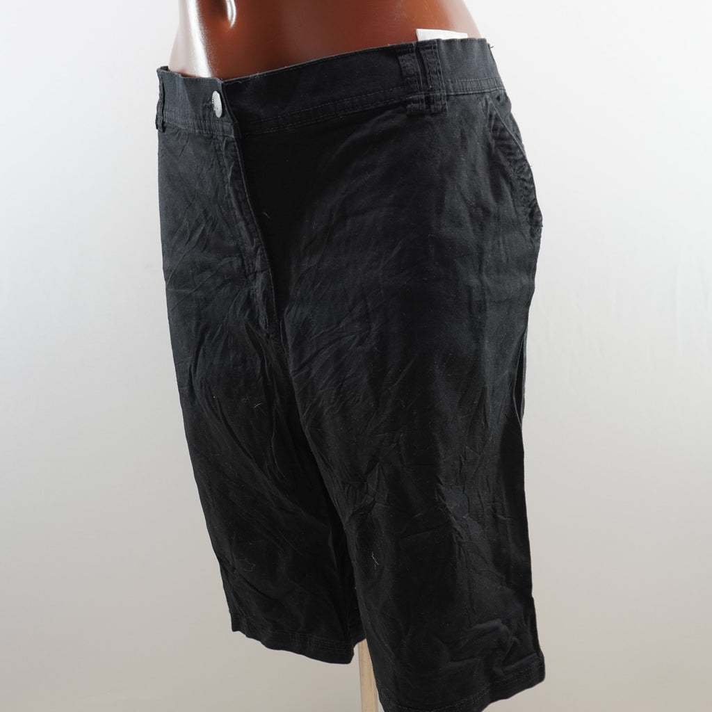 Pantalones Cortos Vaqueros Canda para Mujer Usados - Negro, XXL
