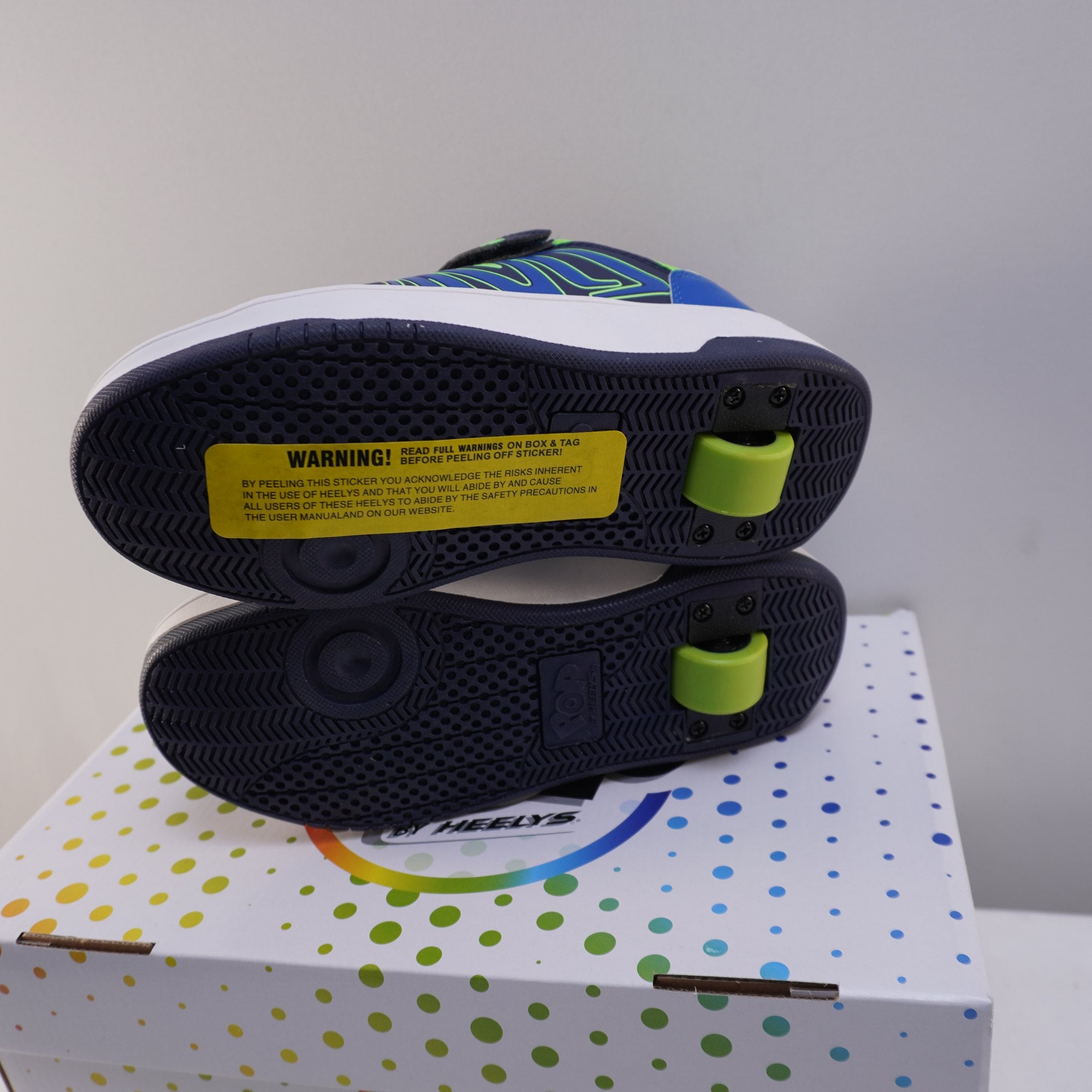 Zapatillas Hellys Pop para Hombre Usadas - Azul, Talla 35