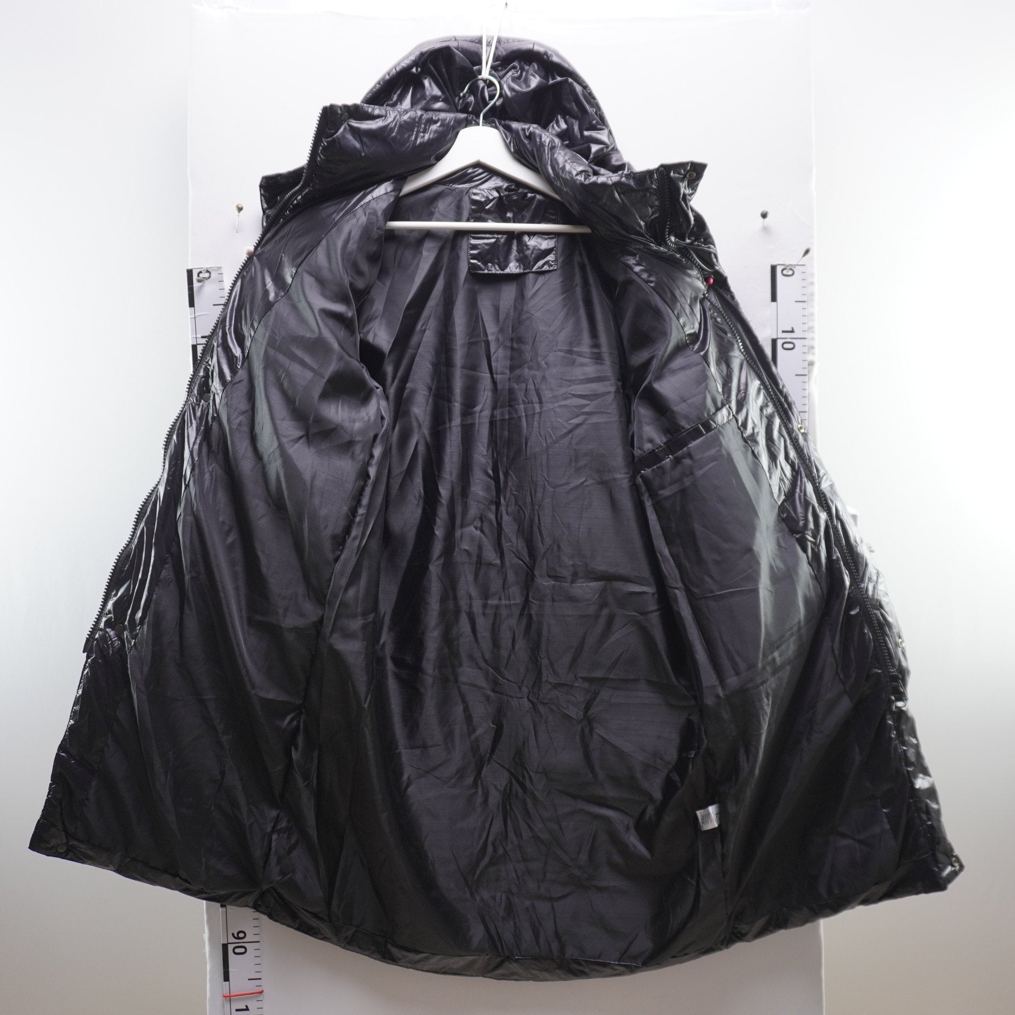 Parka Italian Style para Mujer Nueva con Etiquetas - Negra, L