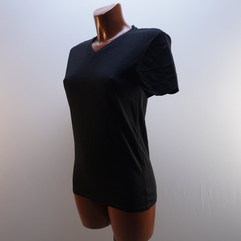 Camiseta Lacoste para Mujer Usada - Negra, S