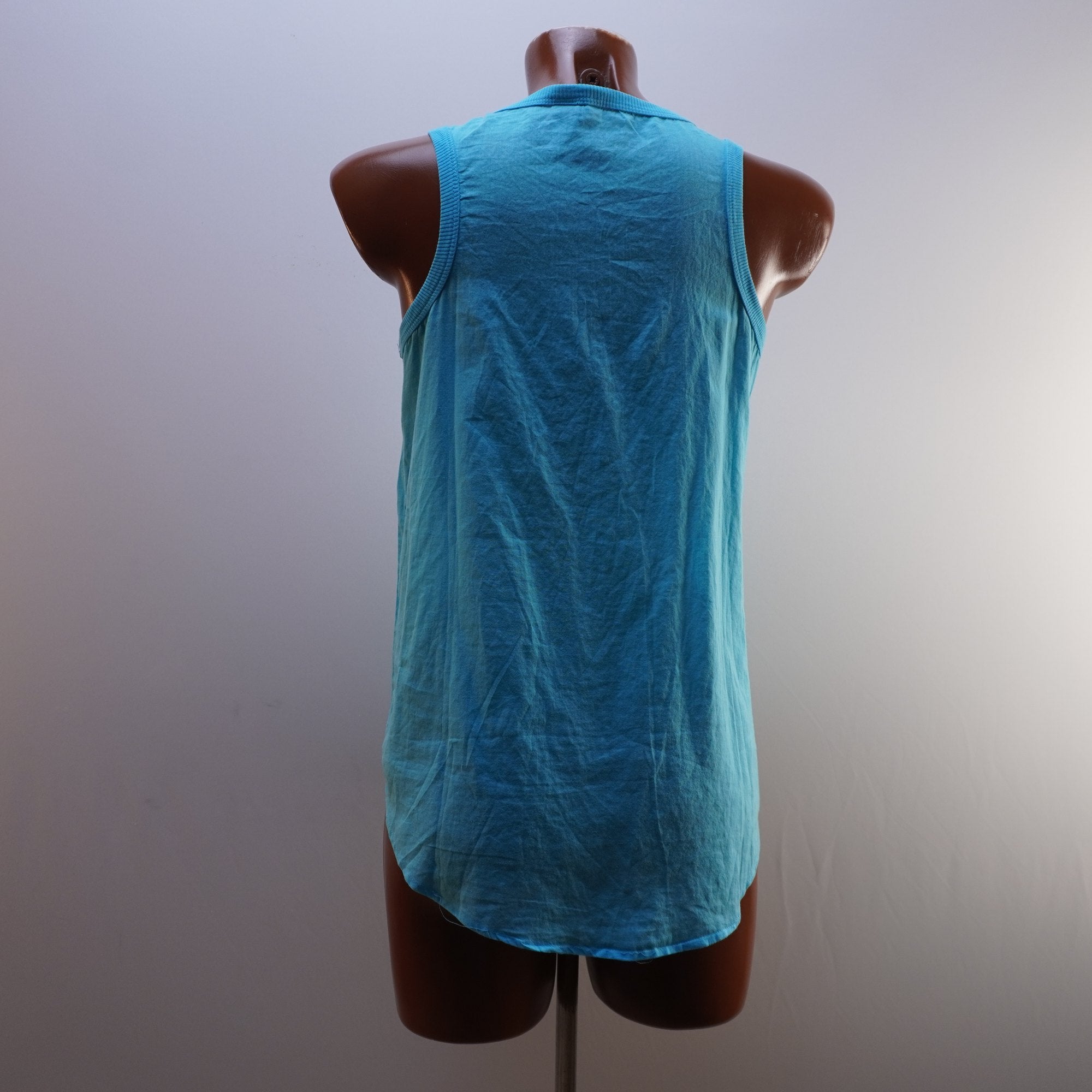 Camiseta sin mangas MNG para Mujer Usada - Azul, S