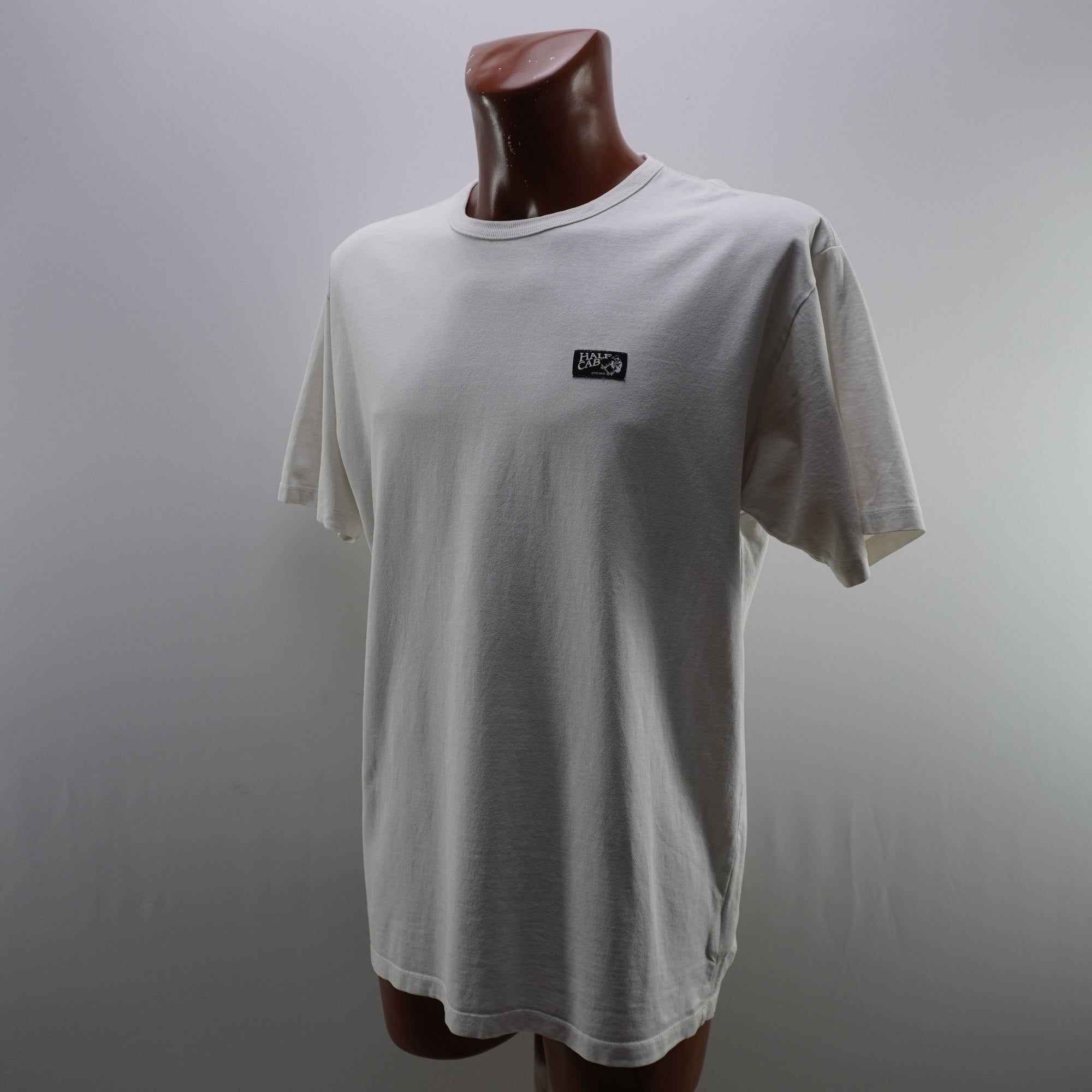 Camiseta de Manga Corta Vans para Hombre Usada - Blanca, L