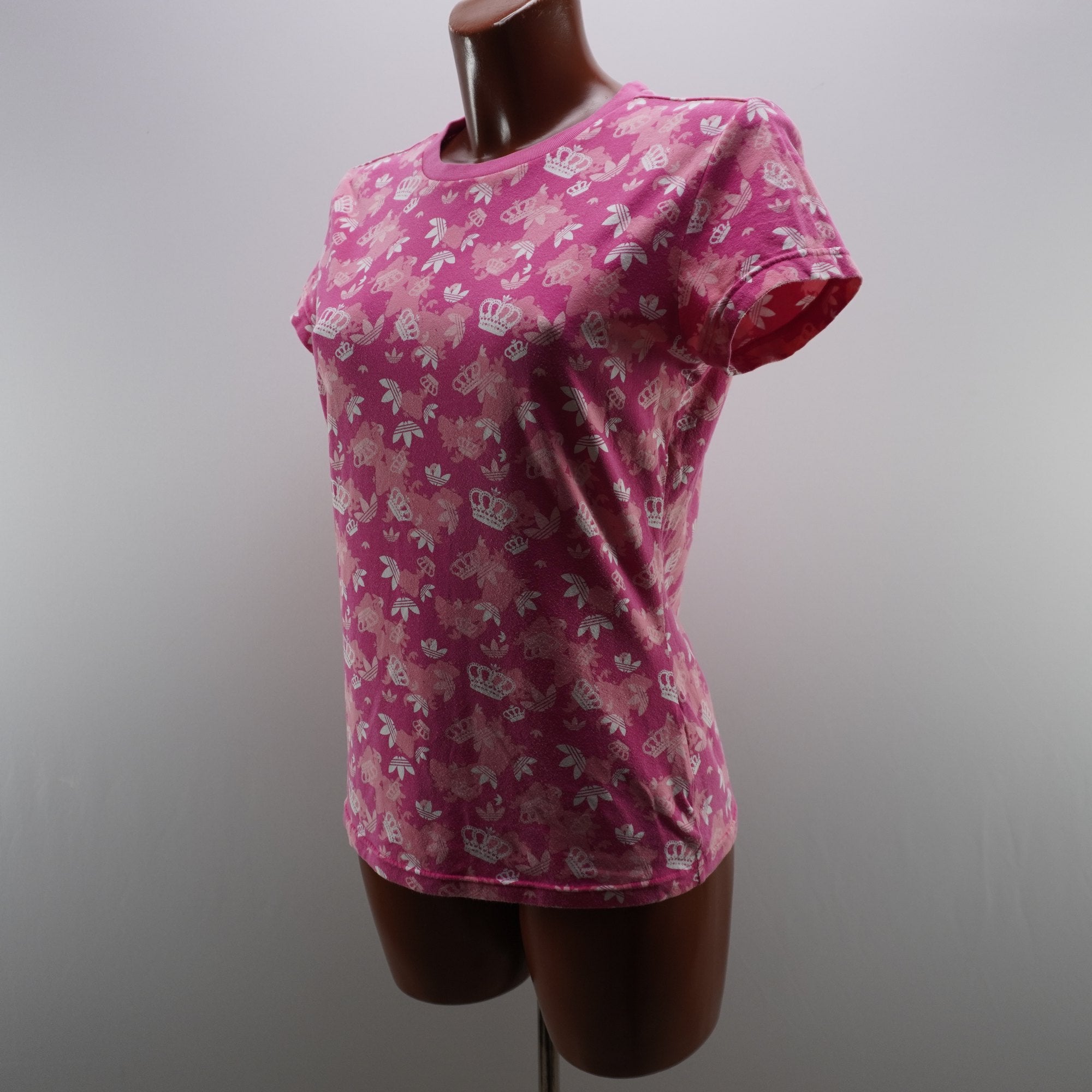 Camiseta de Manga Corta Adidas para Mujer - Rosa, XL (Usada, Muy Buen Estado)