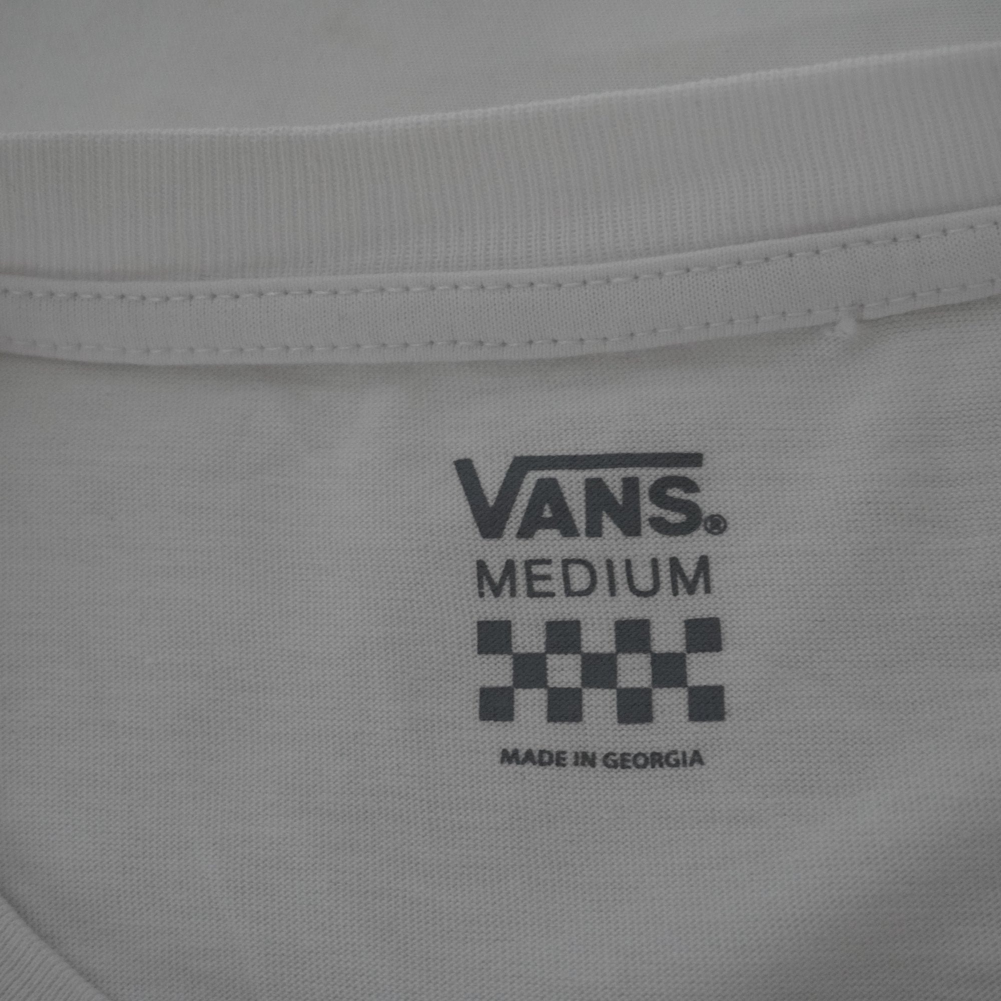 Camiseta Vans para Mujer Usada - Blanca, M