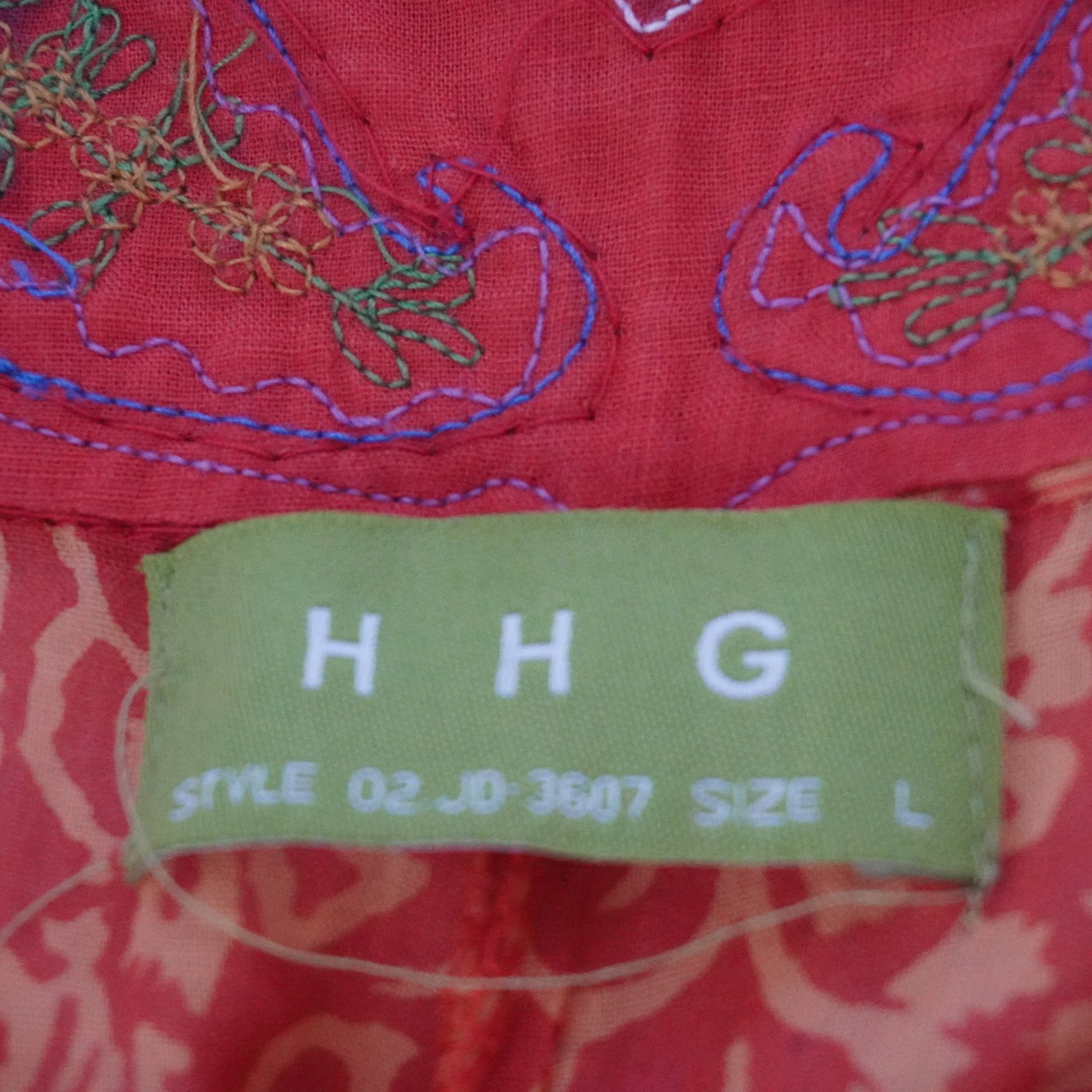 Pantalones Harén HHG para Mujer Usados - Naranja, L