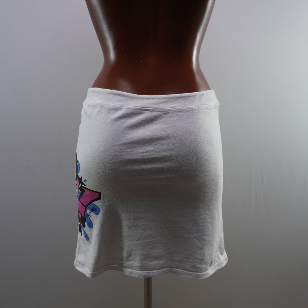 Falda Calvin Klein para Mujer Usada - Blanca, Grande (L)