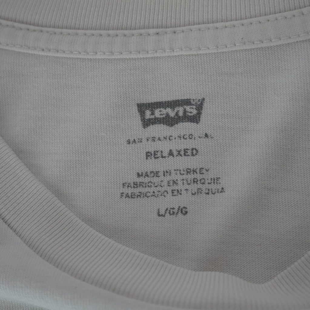 Camiseta de Manga Corta Levi's para Hombre Usada - Blanca, L