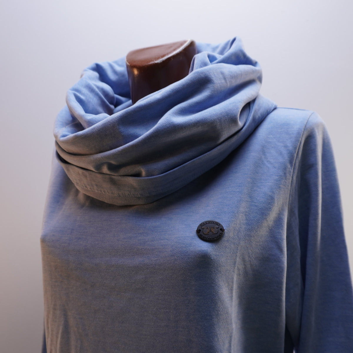 Sudadera con Capucha Naketano para Mujer Usada - Azul, XL