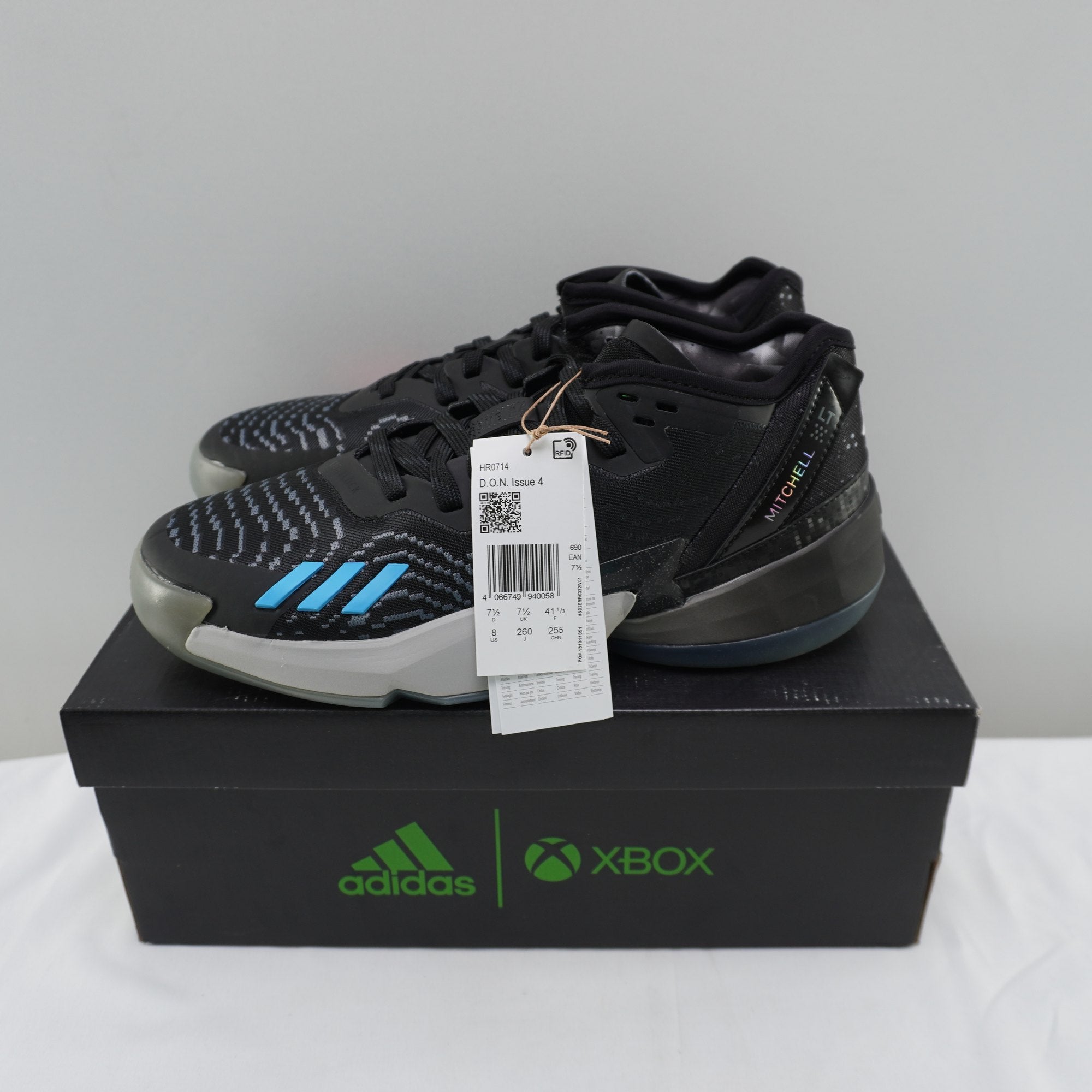Zapatillas Adidas para Hombre Usadas - Negro, 41.5