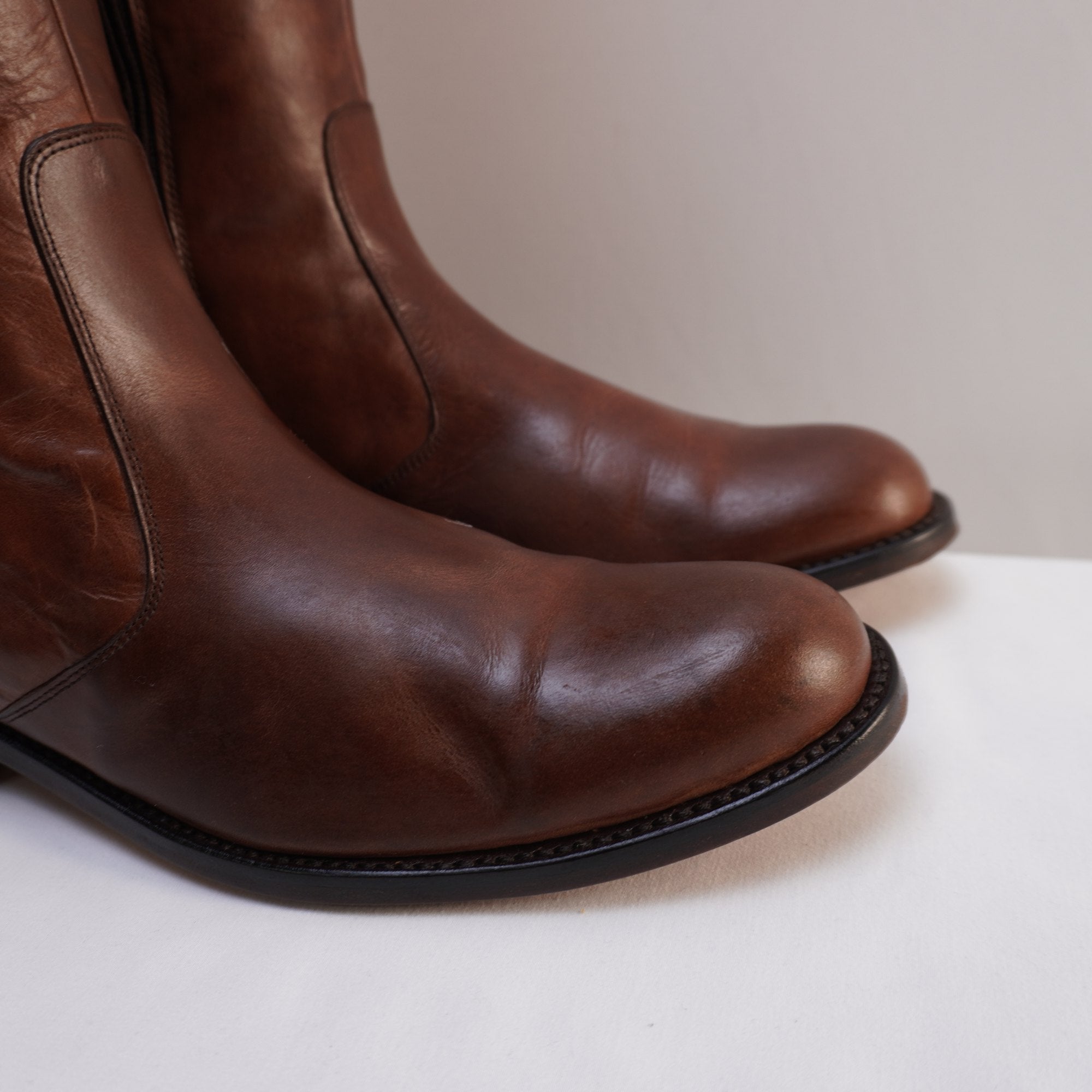Botas Sancho para Mujer Usadas - Marrón, Talla 38