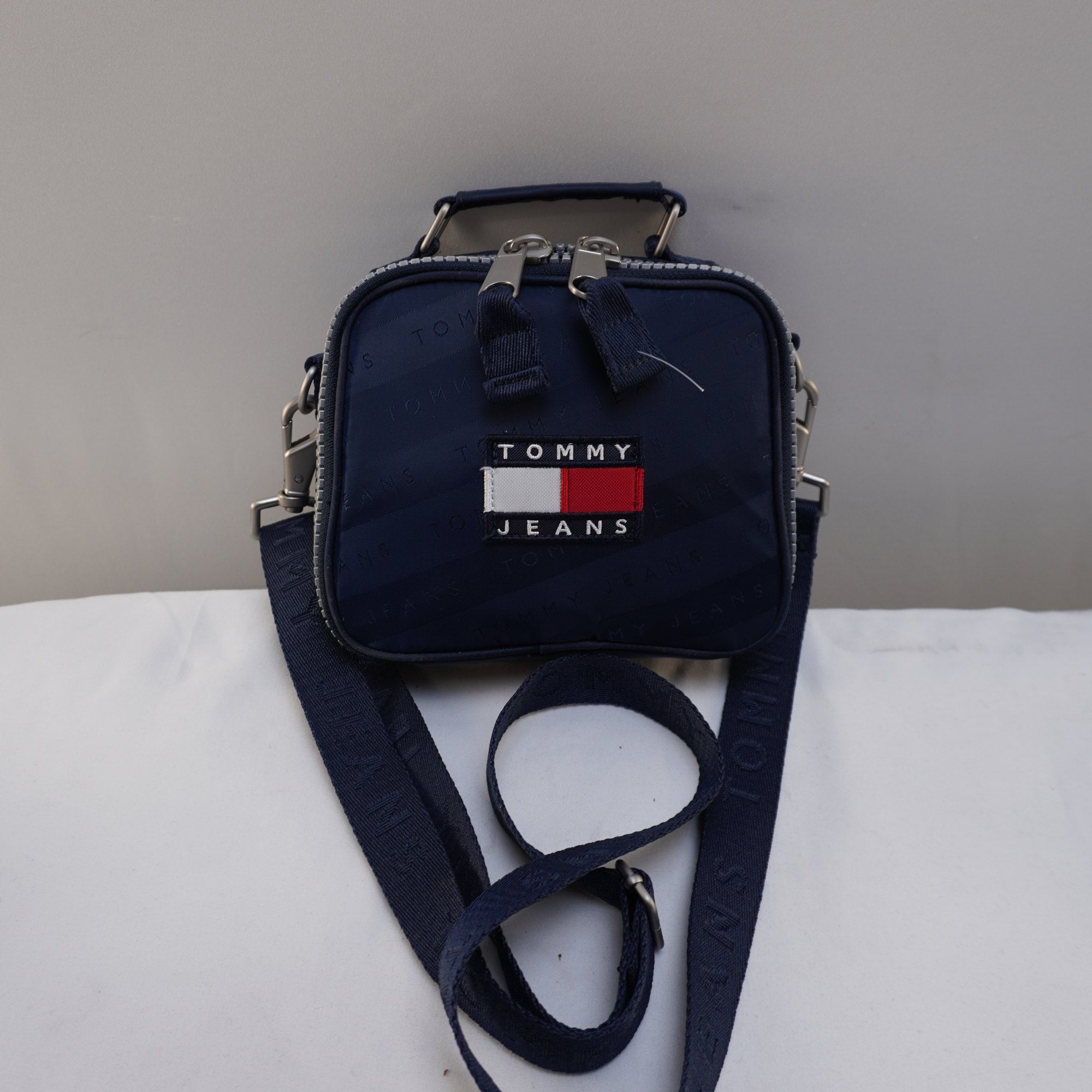 Bolso Baguette Tommy Hilfiger para Mujeres Nuevo - Azul Marino