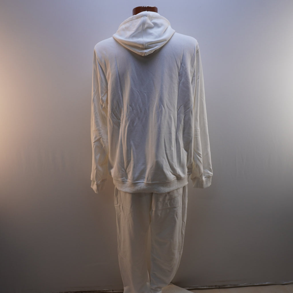Sudadera con Capucha Anotwener para Hombre Nueva - Blanca, XXXL