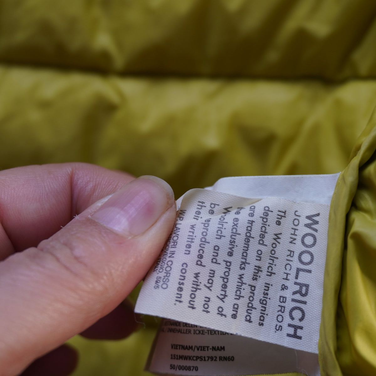 Parka Woolrich para Mujer Usada - Negra, M