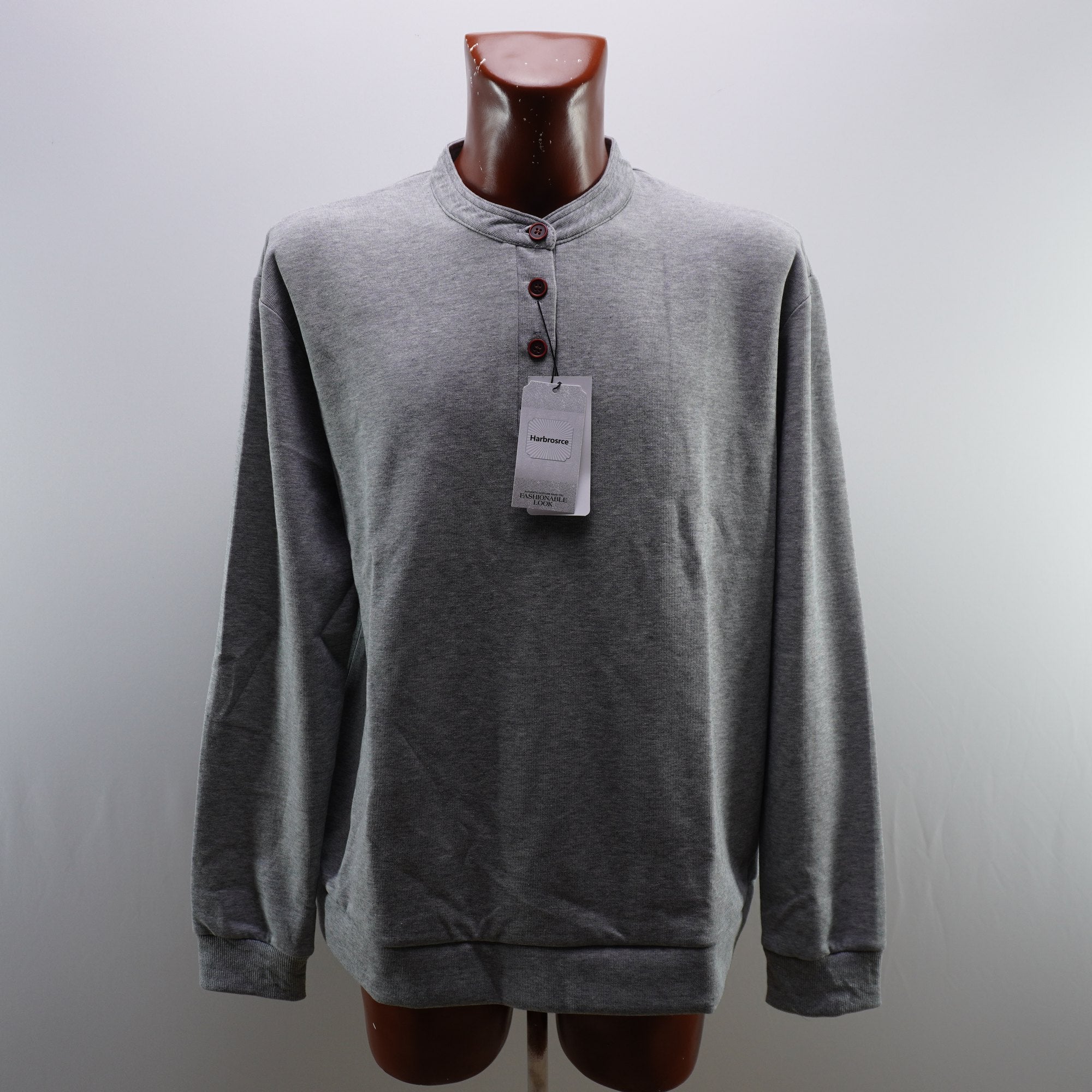 Suéter Harbrosrce para Hombre Usado - Gris, XXXL