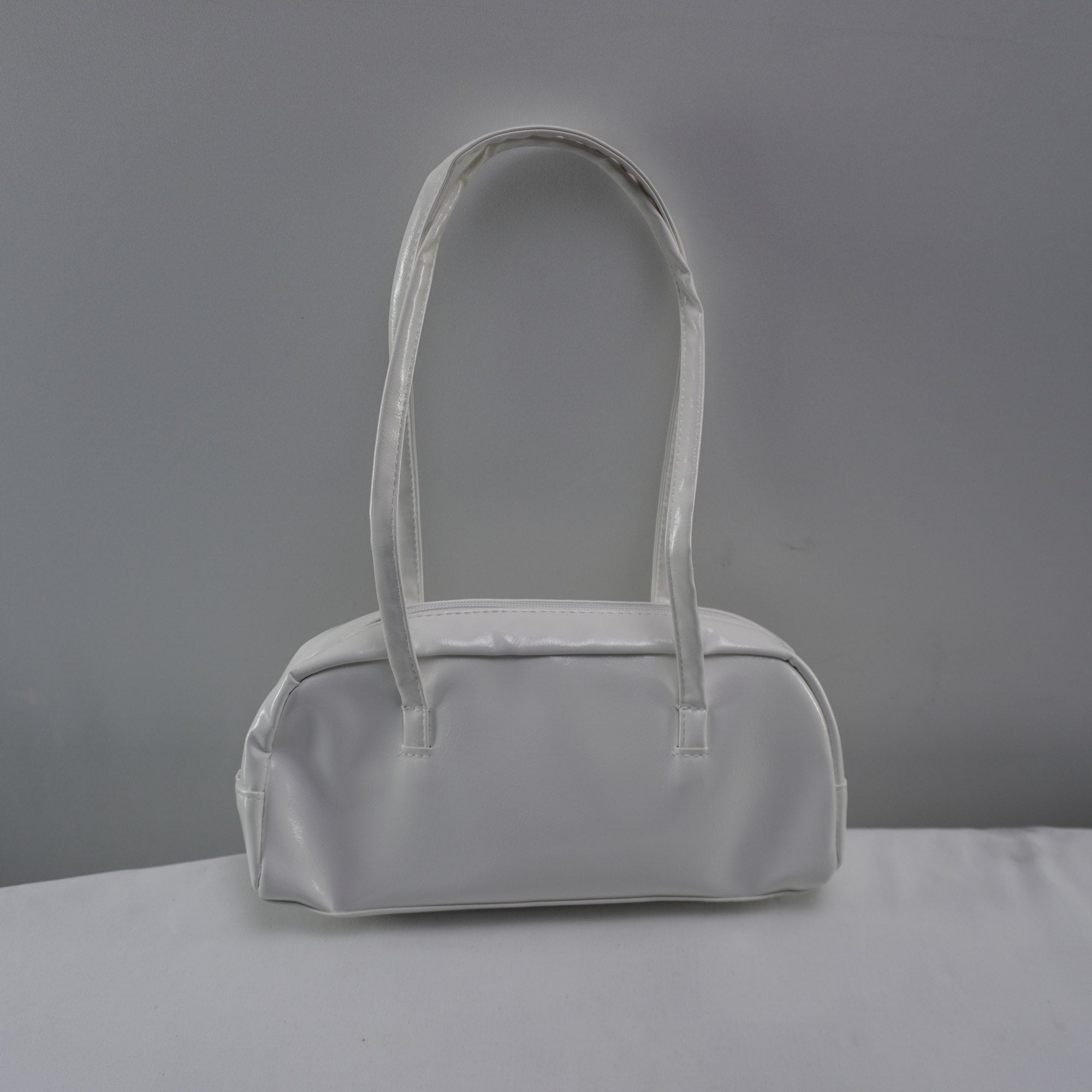 Bolso Baguette Blanco para Mujer Nuevo con Etiquetas