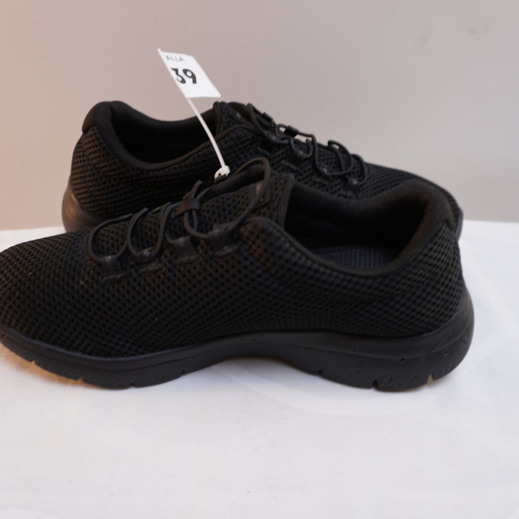 Zapatillas Skechers para Mujer Usadas - Negro, Talla 39