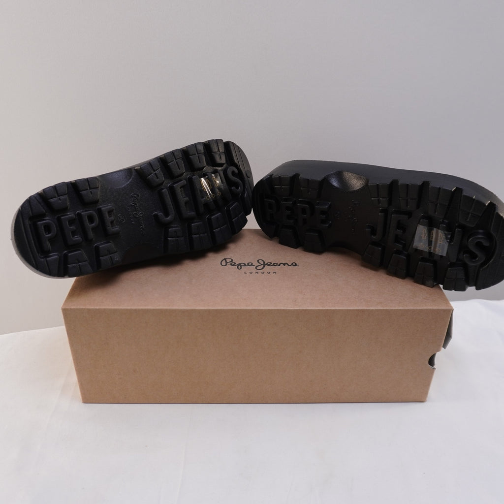 Zapatos Planos Pepe Jeans para Mujer Usados - Negro, Talla 36