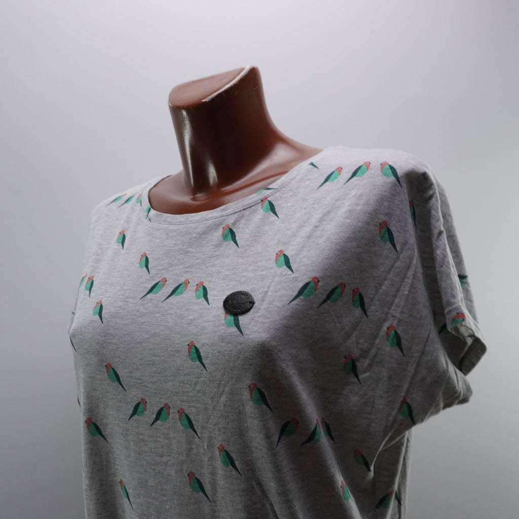 Camiseta Naketano para Mujer Usada - Gris, S