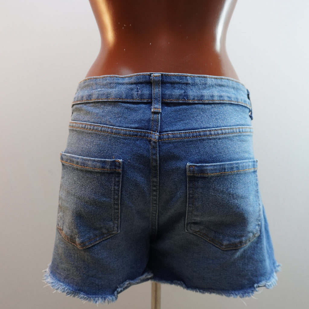 Pantalones Cortos Vaqueros Denim.Co para Mujer Usados - Azul, XXL