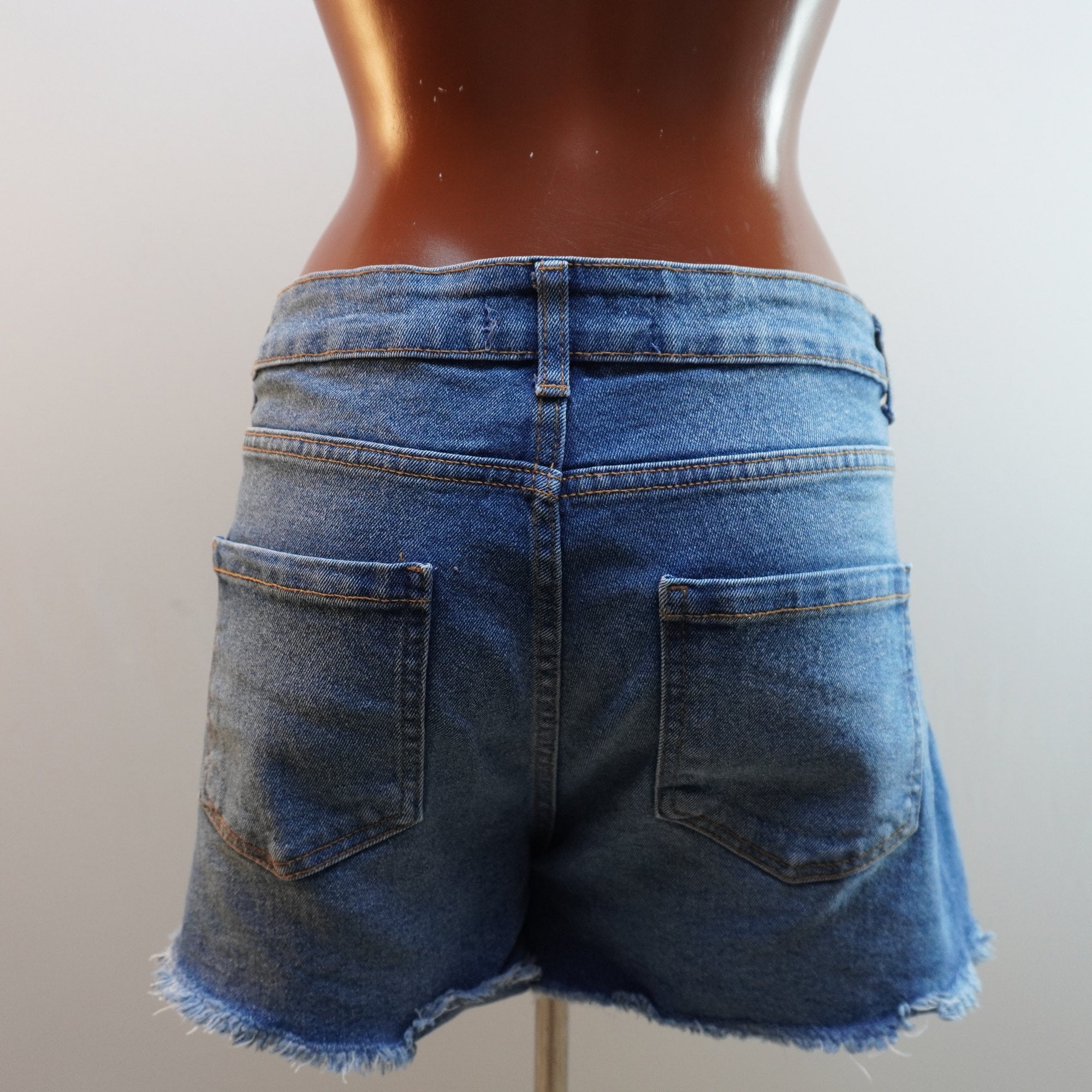 Pantalones Cortos Vaqueros Denim.Co para Mujer Usados - Azul, XXL