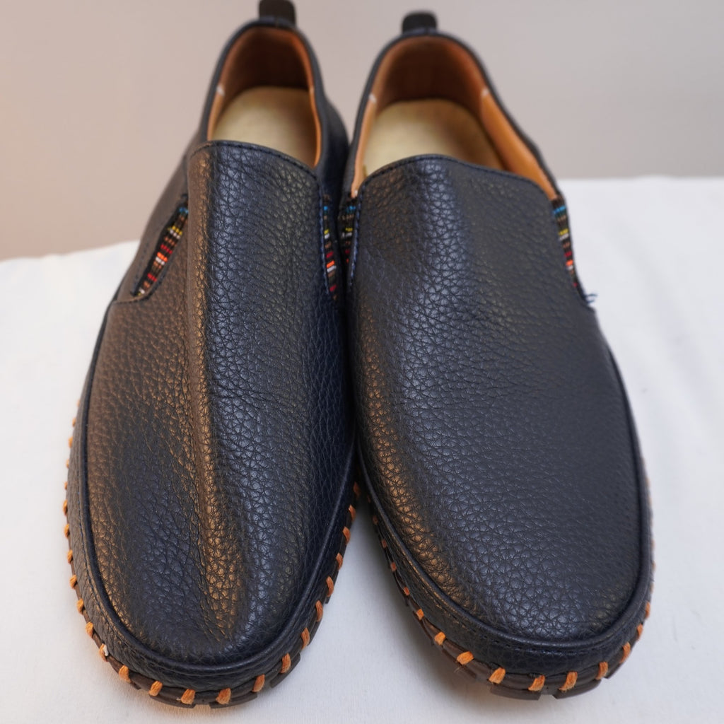 Zapatos Planos Italian Style para Hombre Usados - Azul, Talla 40