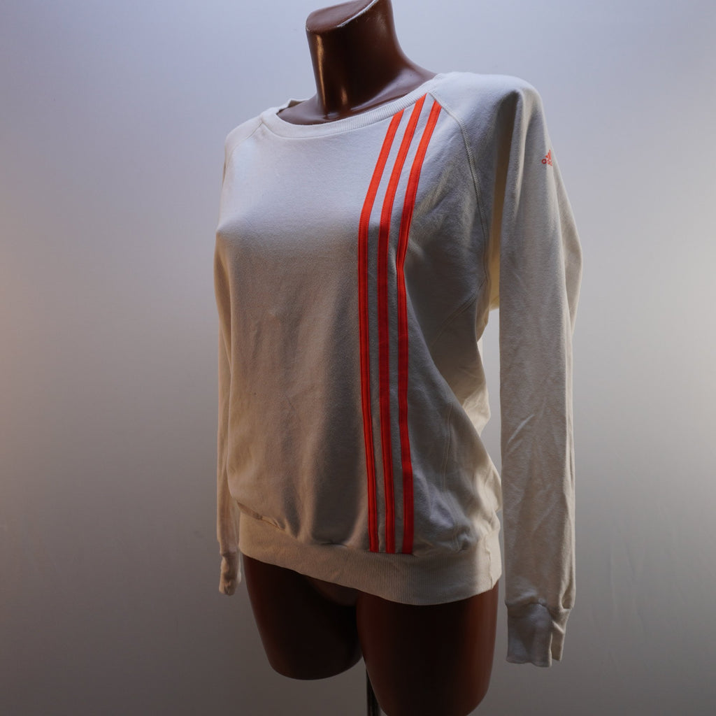 Sudadera con Capucha Adidas para Mujer Usada - Blanca, S
