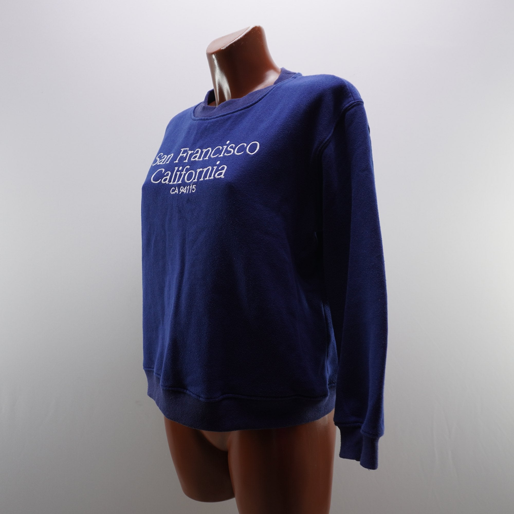 Sudadera con Capucha Zara para Mujer Usada - Azul, M