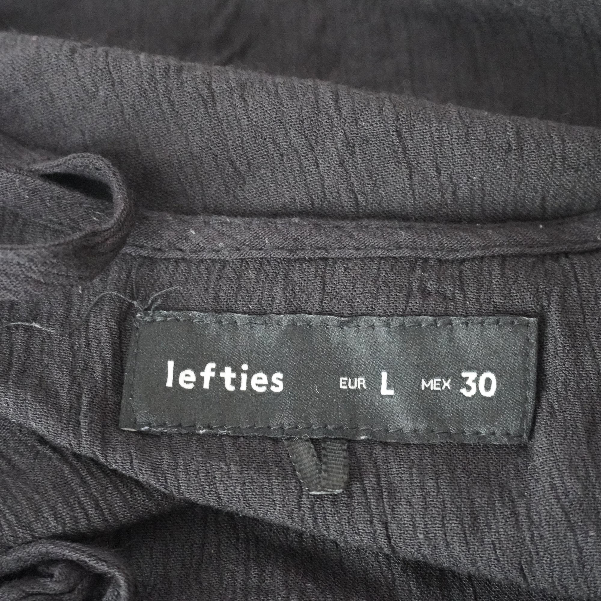 Vestido Lefties para Mujer Usado - Negro, L