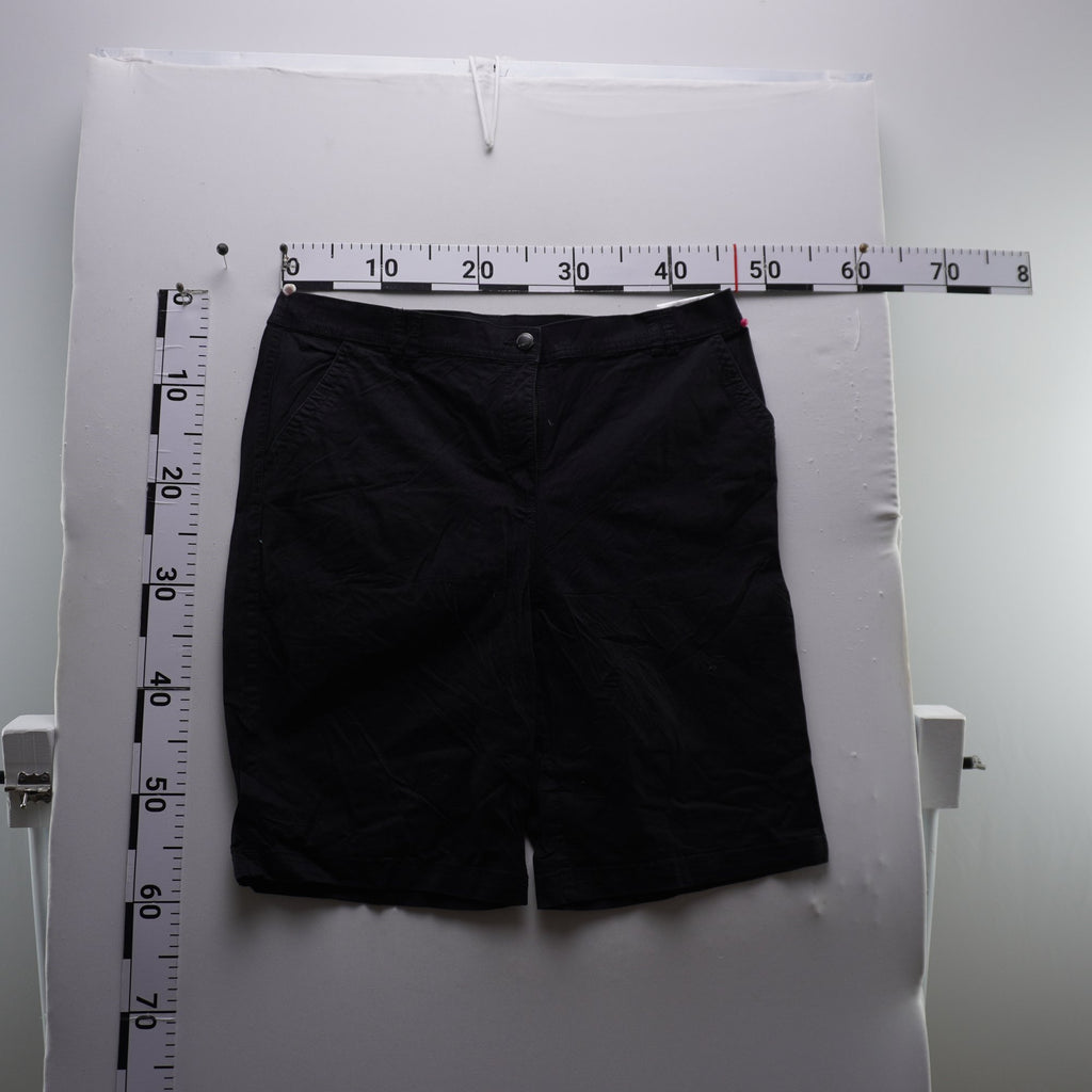Pantalones Cortos Vaqueros Canda para Mujer Usados - Negro, XXL