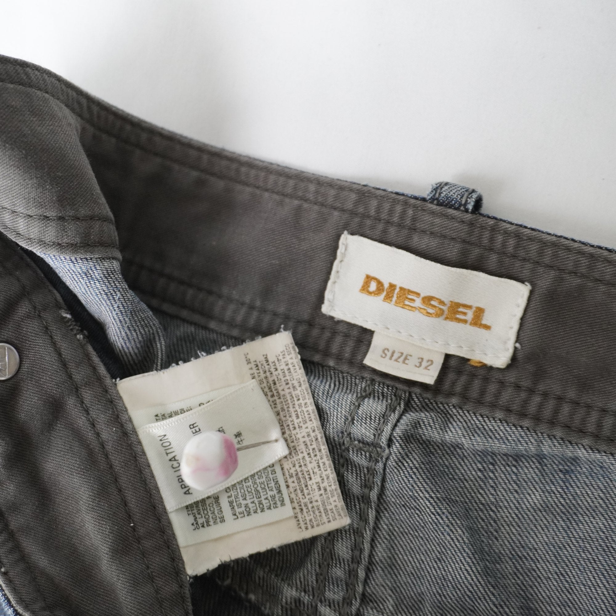 Pantalones Cortos Vaqueros Diesel para Hombre Usados - Azul, L