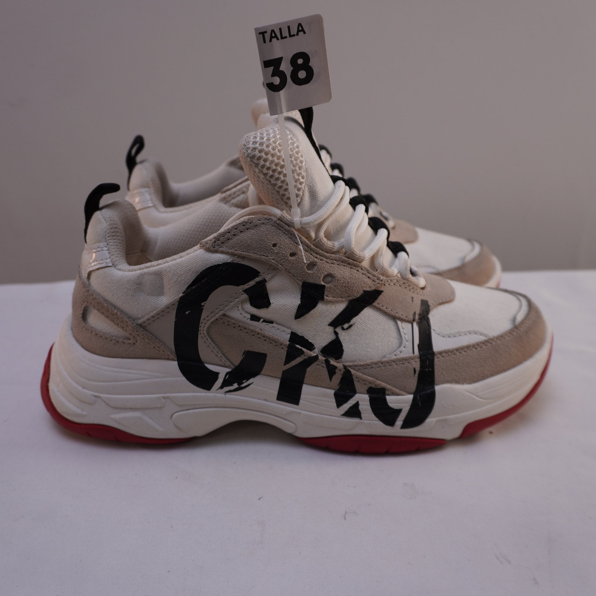 Zapatillas Calvin Klein para Mujer Usadas - Blanco, 38