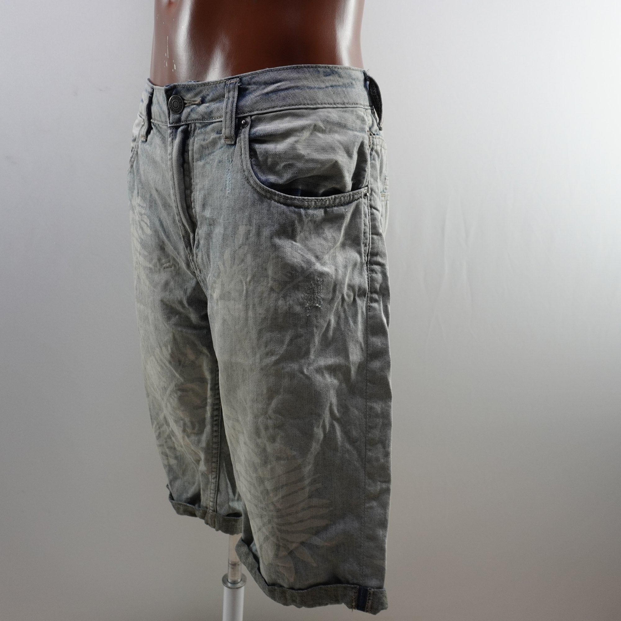 Pantalones Cortos Vaqueros Buffalo para Hombre Usados - Azul, XL