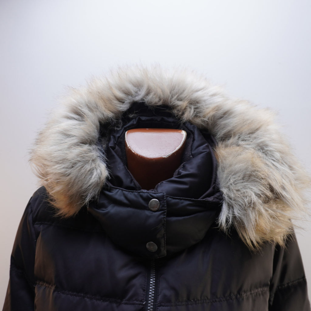 Parka Calvin Klein para Mujer Usada - Negra, XL