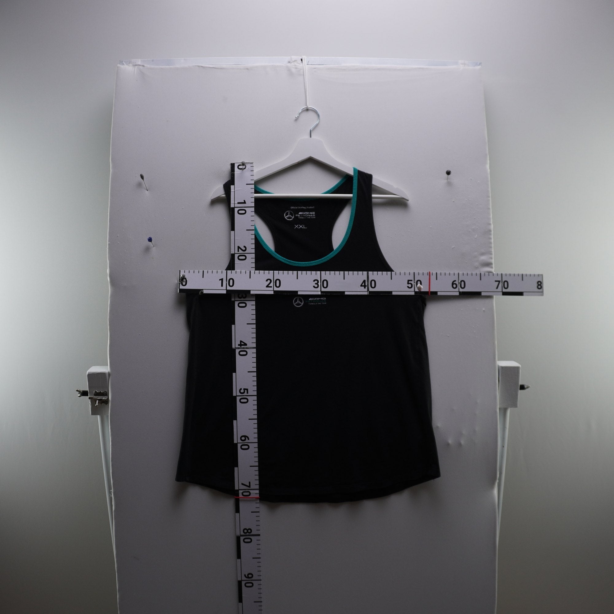 Camiseta sin Mangas Mercedes Benz para Hombre Usada - Negra, XXL