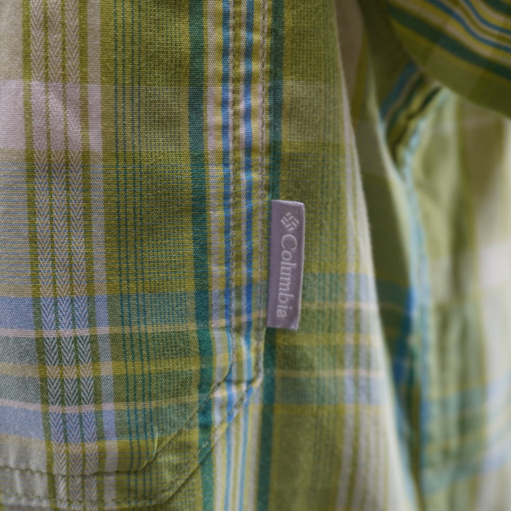 Camisa Columbia para Hombre Usada - Verde, M