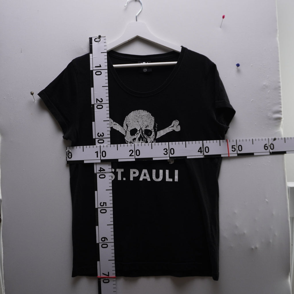 Camiseta St. Pauli para Hombre Usada - Negra, M