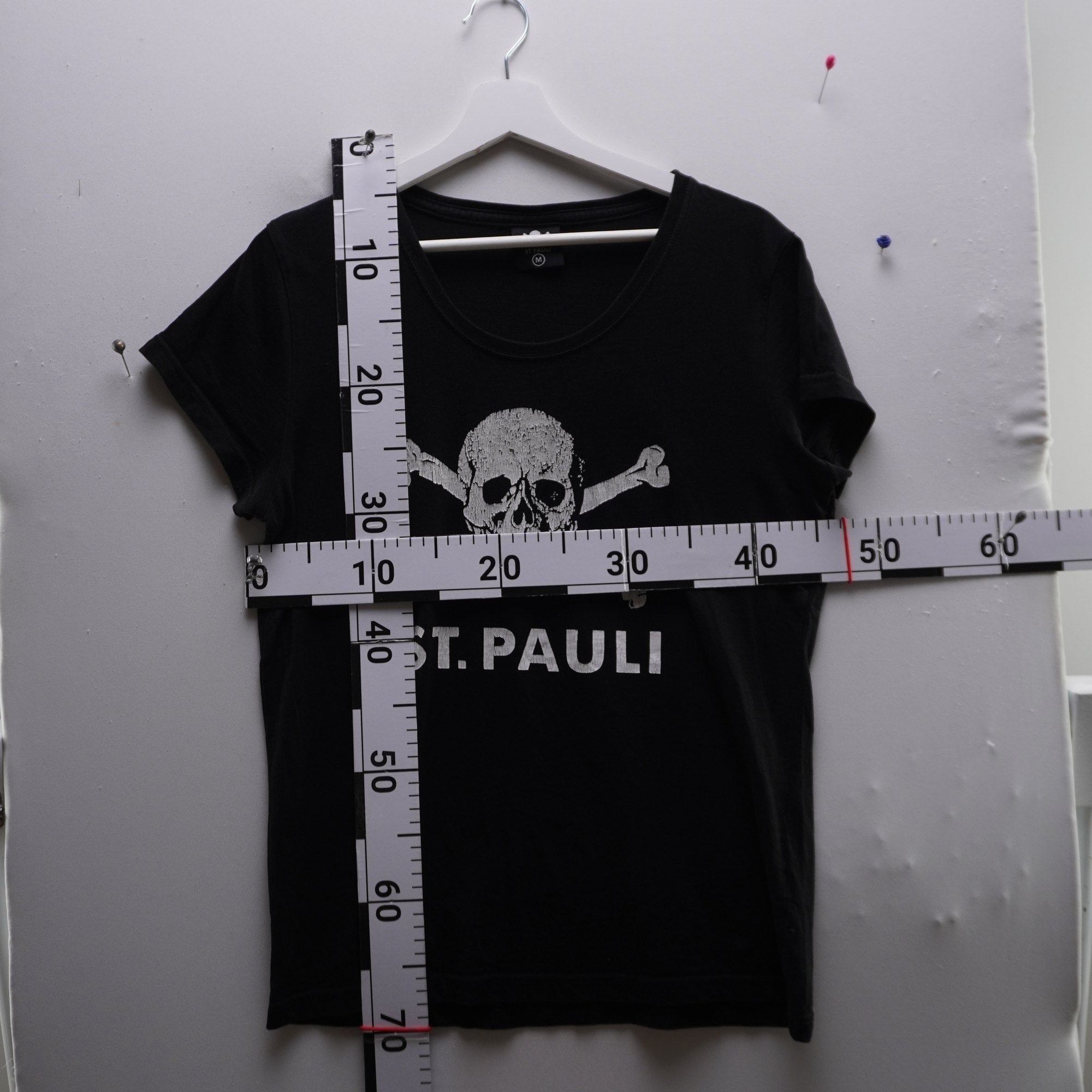 Camiseta St. Pauli para Hombre Usada - Negra, M