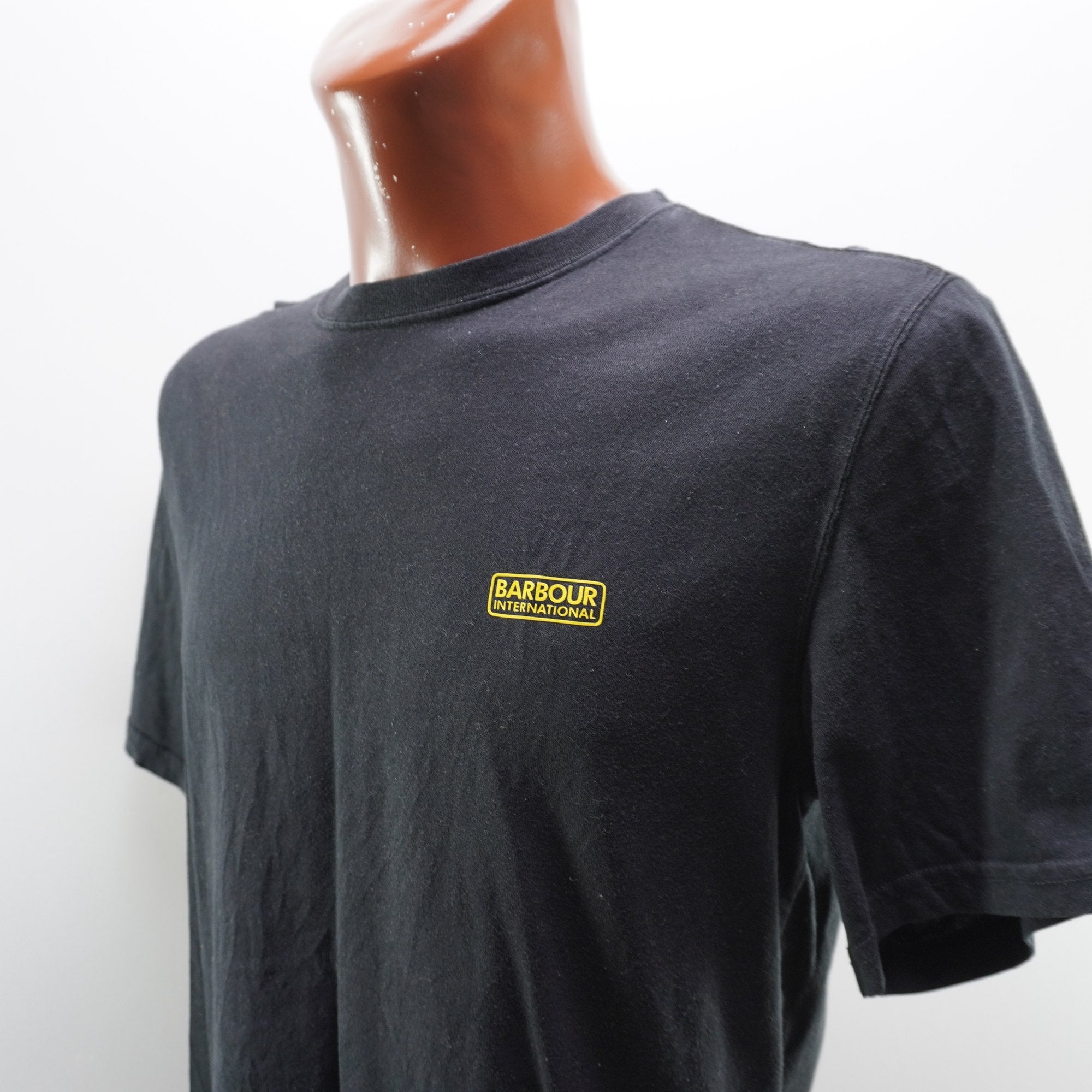 Camiseta Barbour para Hombre Usada - Negra, XL
