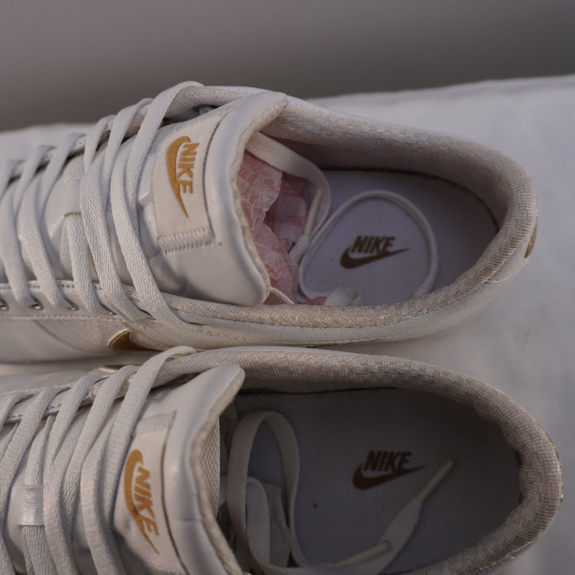 Zapatillas Nike para Mujer Usadas - Blanco, Talla 40
