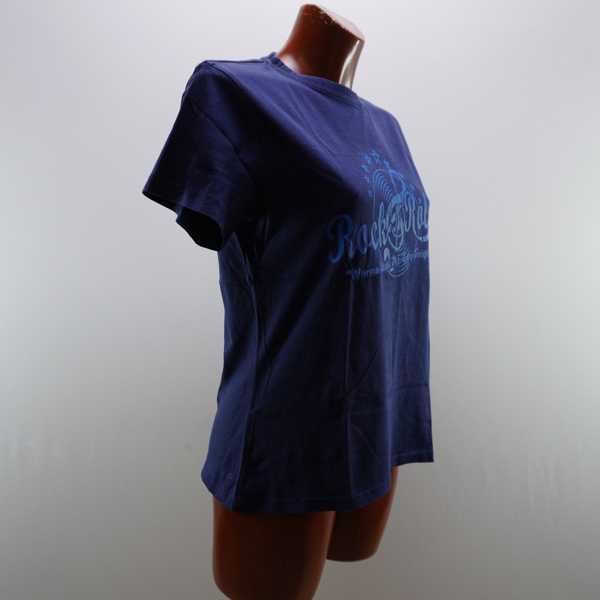 Camiseta Zara para Mujer Usada - Azul Marino, M
