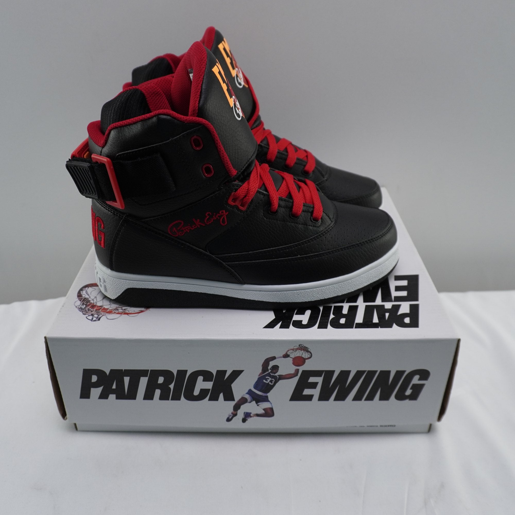 Zapatillas Patrick Ewing 33 para Hombre Usadas - Negro, 41.5