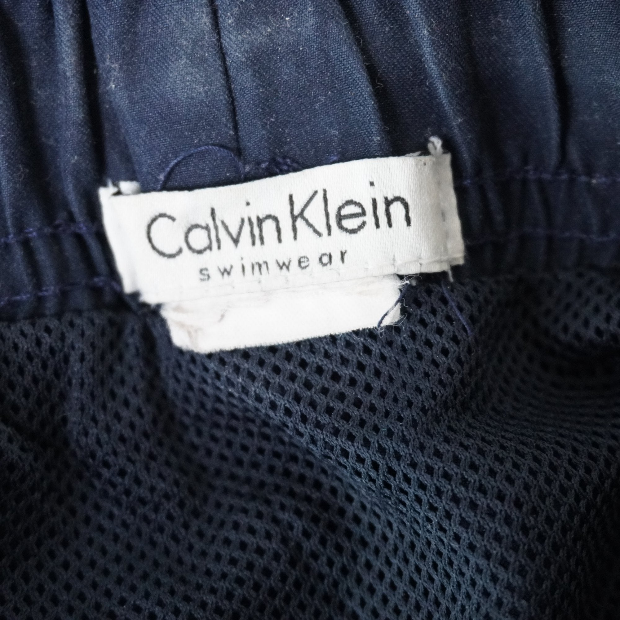 Bóxers de Natación Calvin Klein para Hombre Usados - Azul Marino, L