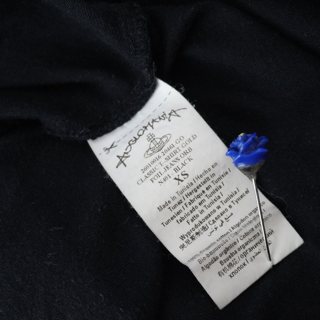 Camiseta Vivienne Westwood Anglomania para Mujer Usada - Negra, XS
